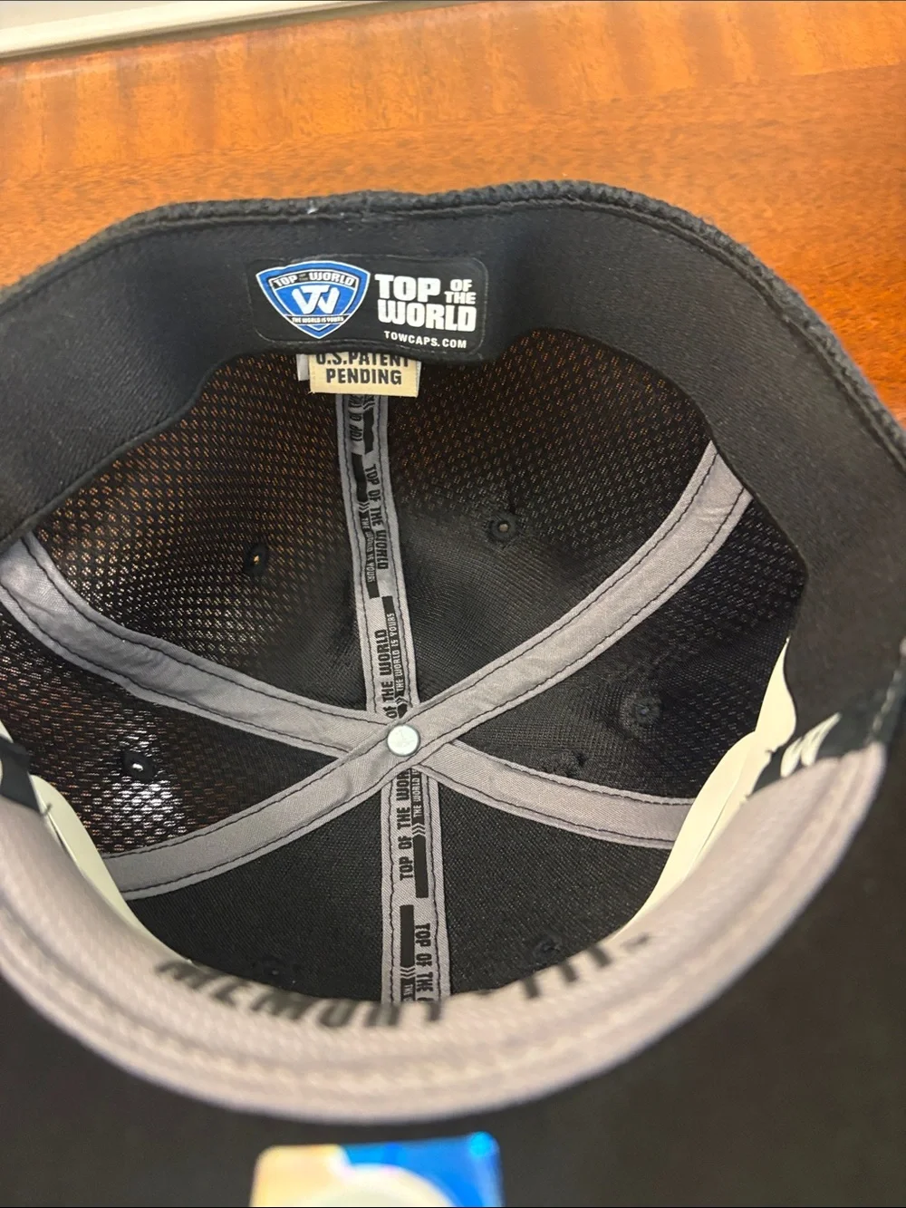 TCU Kids Black Baseball Cap with Memory Fit